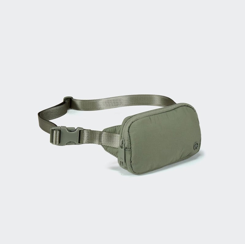 Pander Mini Belt Bag – Ultra Compact, Fits 6.7” Phone, Lipstick, Earbuds, Essentials, Small Crossbody Waist Purse, Grey Sage - Image 3